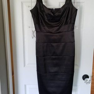 London Times Black Cocktail Dress sz 4